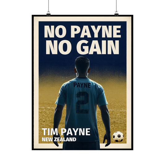 No Payne No Gain Poster