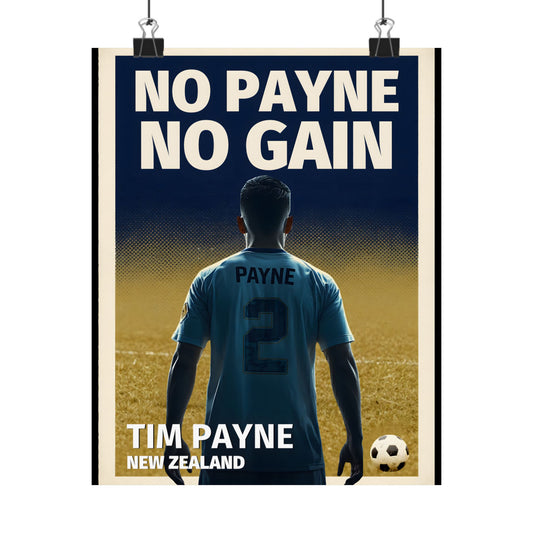 No Payne No Gain Poster