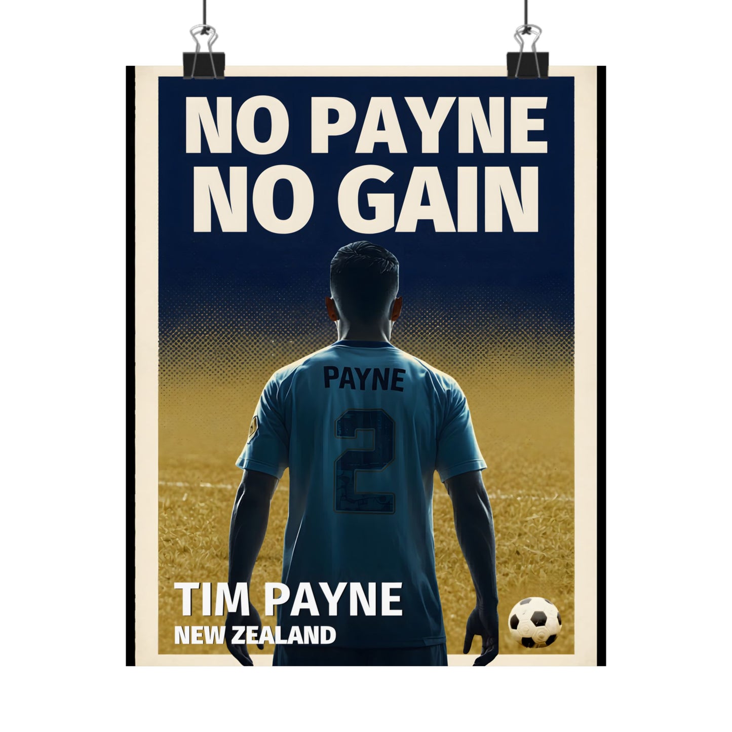 No Payne No Gain Poster